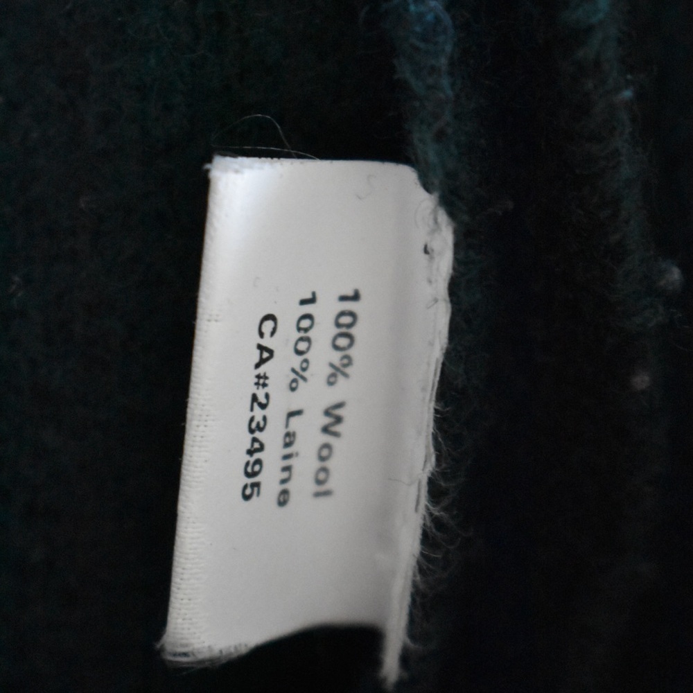 Icelandic Design VTG wool zip up coat size XL - Picture 4 of 7
